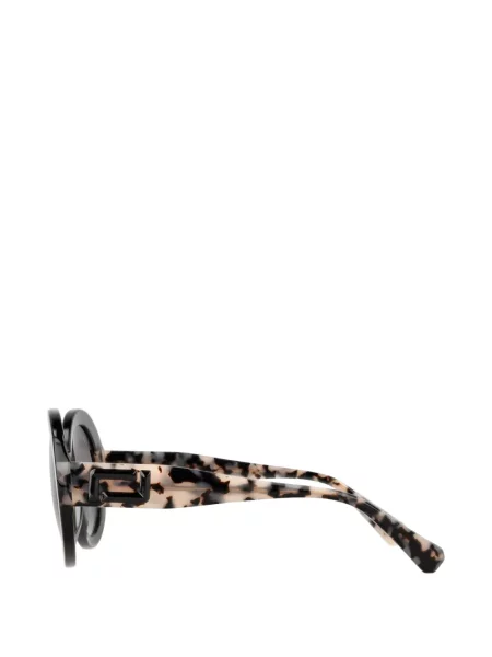 Ochelari de soare rotunzi Lancel verde