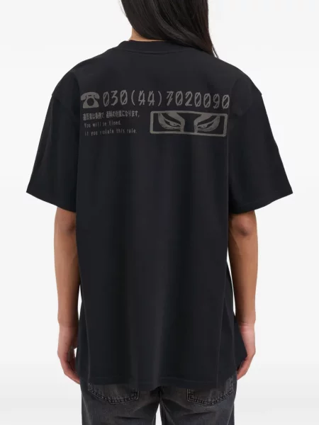 Tricou 44 Label Group cu imagine negru