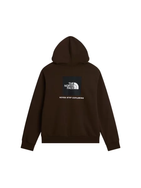 Bluza z kapturem The North Face brązowa
