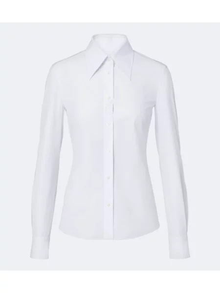Cămașă Dolce&gabbana din poplin alb