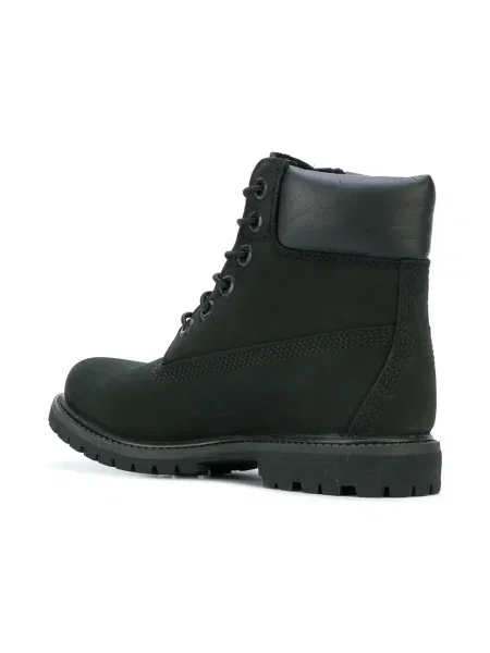 Botine Timberland fără toc negru