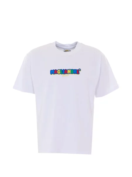 Tricou Magliano cu imagine cu decolteu rotund alb
