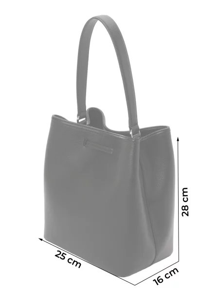 BOSS Geantă tip sac Anett' negru