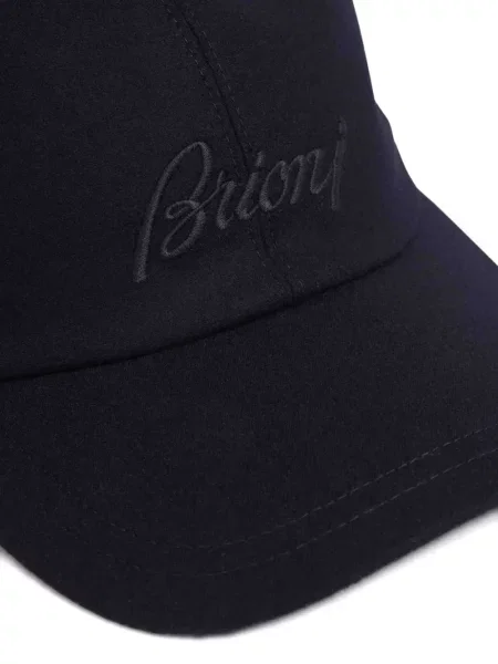 Șapcă Brioni cu broderie albastru