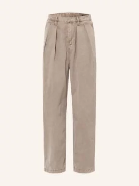 Allsaints Jeansy Becco O Regularnym Kroju braun brązowe