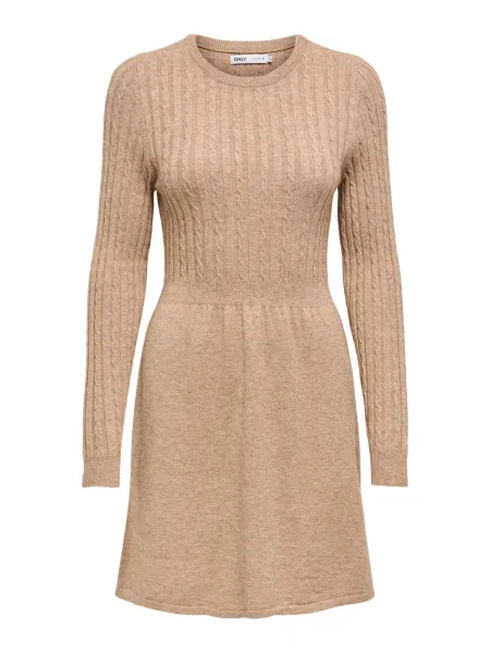 ONLY Pletena haljina ONLFia' bež