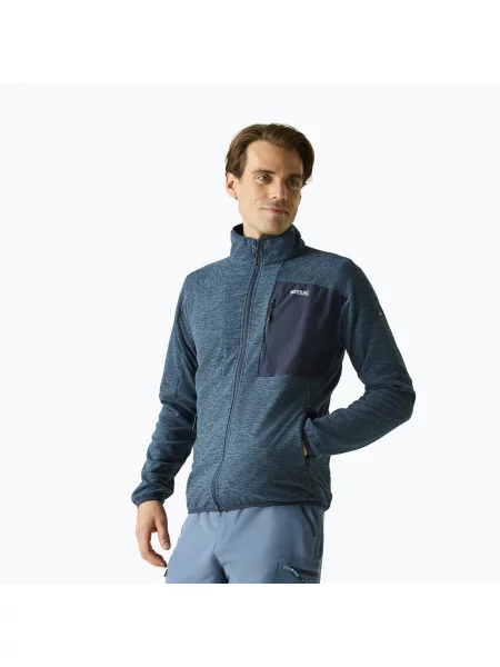 Мъжки поларен суитшърт REGATTA Fleece Scaris night sky синьо