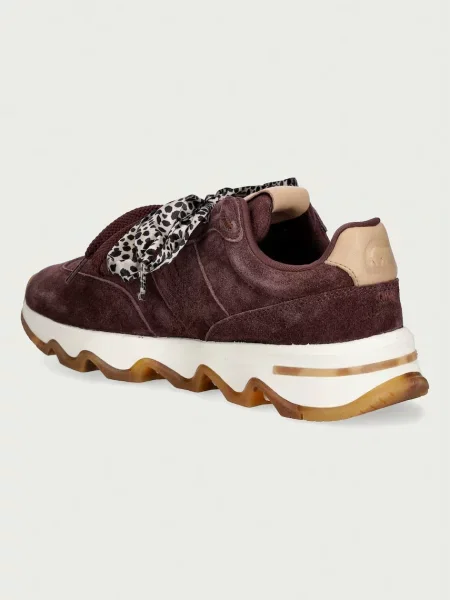 Sorel W KINETIC EMBER LX sneakersy zamszowe fioletowe