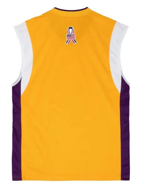 Cămașă Mitchell & Ness din jerseu galben