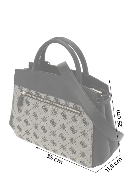 GUESS Poșete MELINDA ecru negru