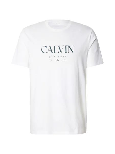 Calvin Klein Tricou negru alb