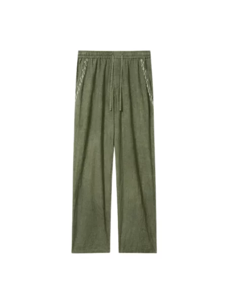 Spodnie Isabel Marant zielone