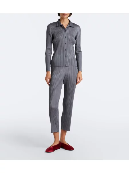 Cămașă Pleats Please Issey Miyake gri