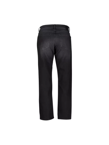 Jeansy straight leg Angels czarne