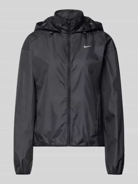 Kurtka treningowa z nadruk z logo model Tempo' Nike Training czarna