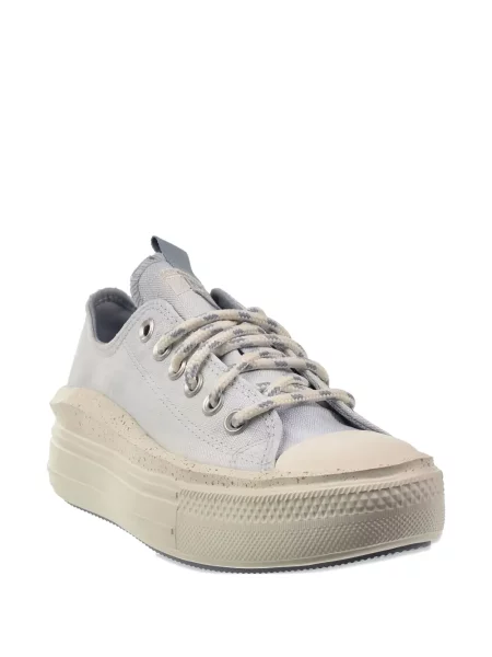 Бягане slip-on маратонки Converse Chuck Taylor All Star на платформе черно