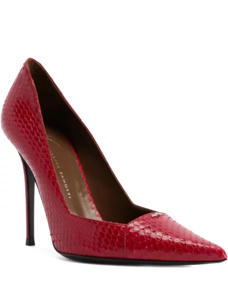 Pantofi cu toc Giuseppe Zanotti roșu