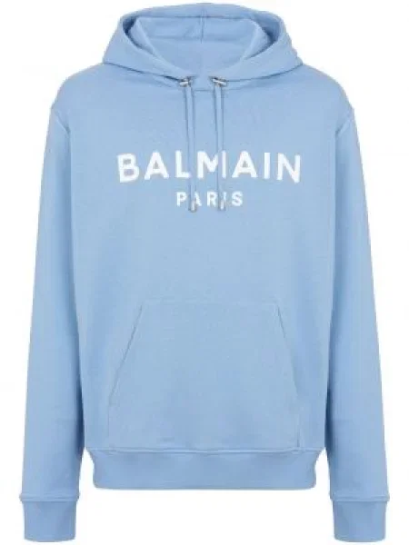 Hanorac cu glugă Balmain cu imagine