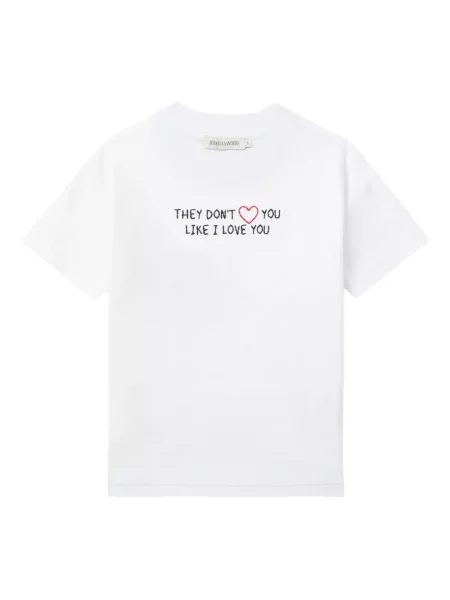 Тениска Joshua Sanders с принт бяло