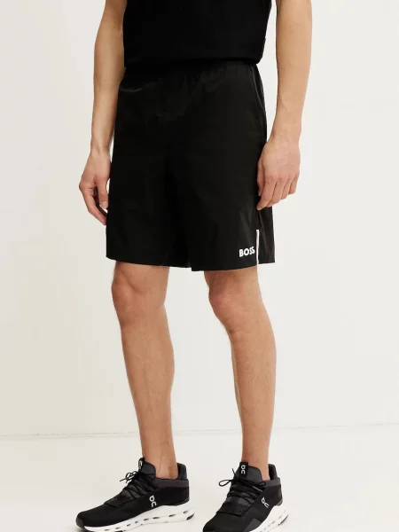 BOSS Green pantaloni scurti barbati negru