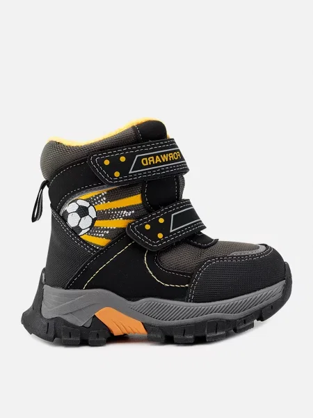 Дитячі Черевики YUKI хакі комбінований верх