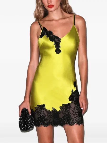 Rochie mini Fleur Du Mal galben