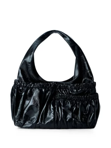 Geantă shopper Marni din piele negru