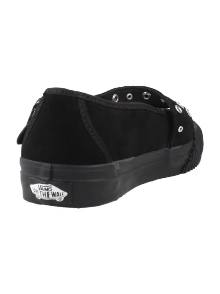 Pantofi cu toc Vans cu bretele negru
