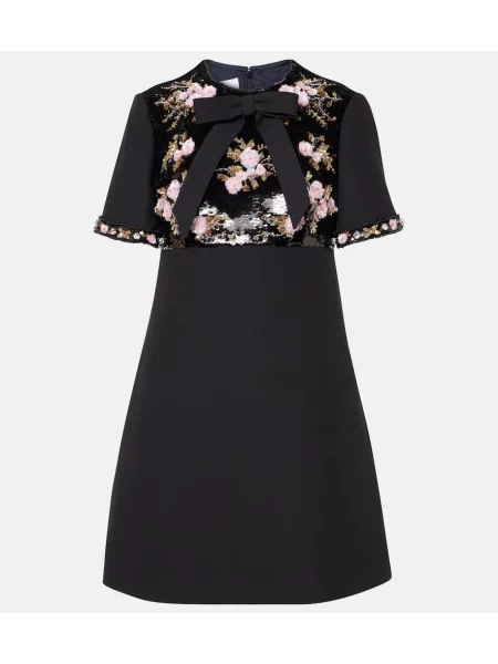 Rochie Valentino din crep negru