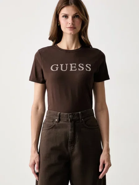 Top Guess brązowy