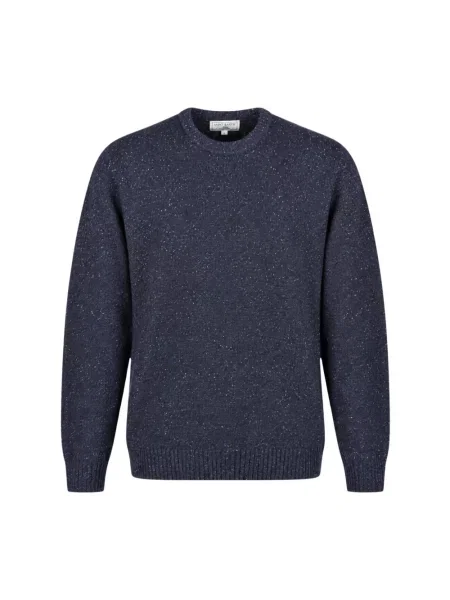 Sweter Mc2 Saint Barth wełniany niebieski