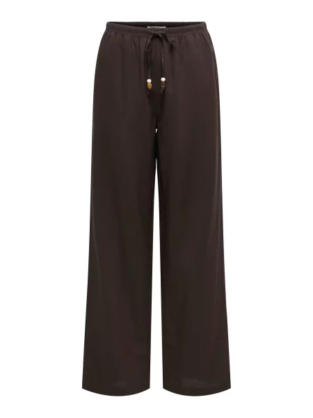 ONLY Pantaloni ONLISOLA închis maro