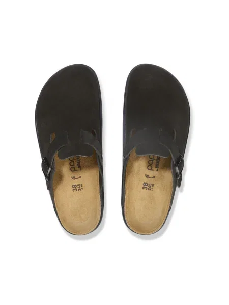 Semišové chunky tenisky Birkenstock čierna