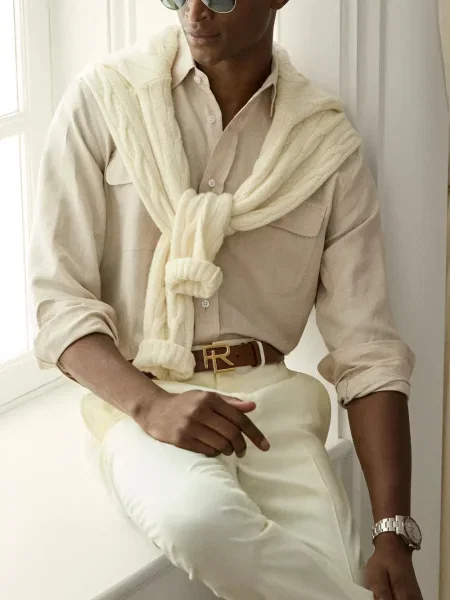 Košile Ralph Lauren Purple Label fialová