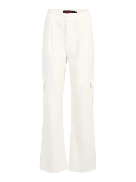 Misspap Pantaloni cutați alb