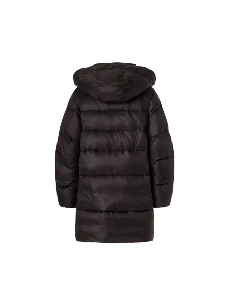 Pikowany płaszcz Pinko czarny