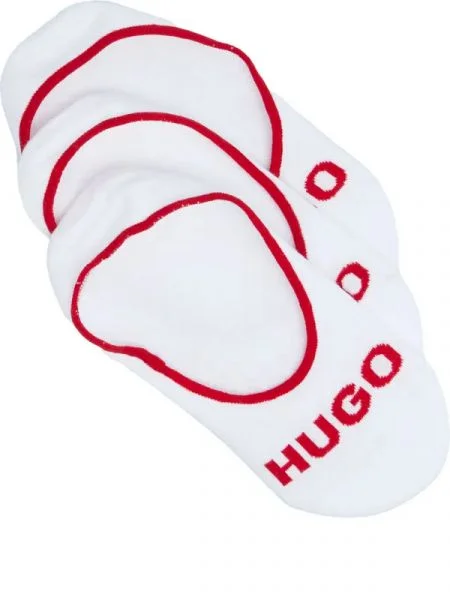 Hugo Șosete/tălpici 3 pack alb