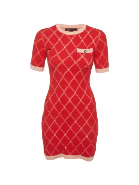 Rochie mini Maje tricotate roșu