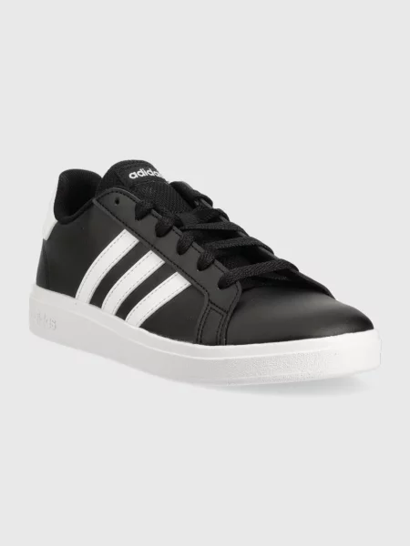 Poltopánky Adidas čierna