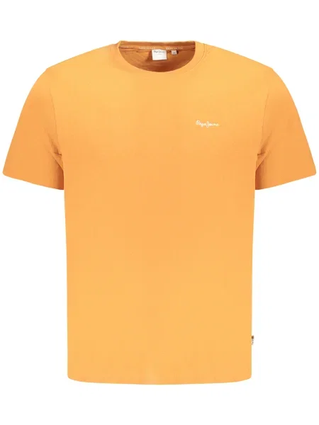 Tricou Pepe Jeans scurt portocaliu