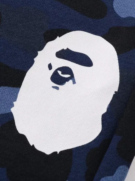 Pantaloni A Bathing Ape® cu imagine alergare albastru