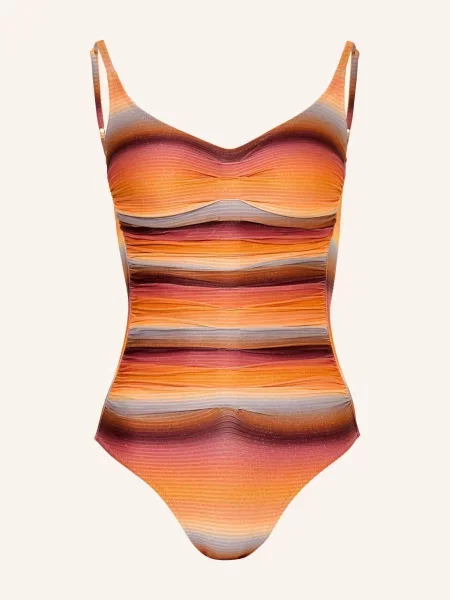 Maryan Mehlhorn Plavky S Kosticemi Sundrenched S Třpytivou Přízí oranžová / světle / tmavě červená