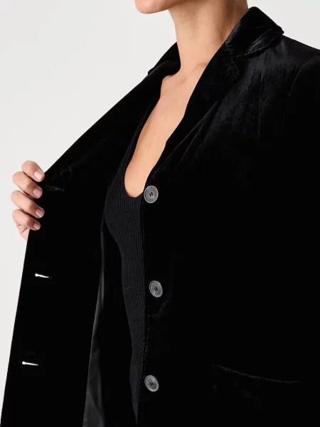 Велюровый пиджак Weekend Max Mara