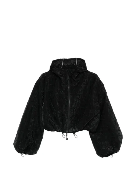 Kurtka Cecilie Bahnsen z kapturem czarna