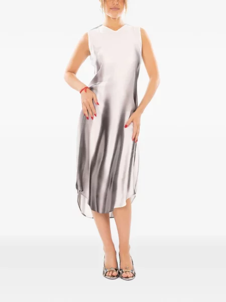 Rochie midi Diesel cu imagine alb