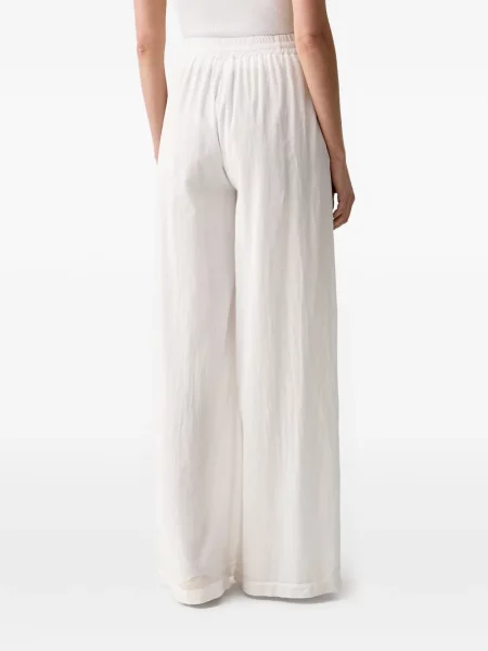 Pantaloni Vicolo cu cordon alb