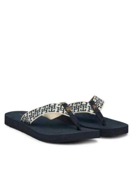 Japanke Tommy Hilfiger Th Corporate Sandal Tamnoplava plava