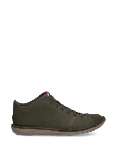 Sneakerși Camper cu șireturi din dantelă verde