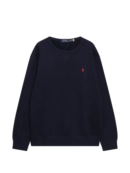 Pledinės kelnės Polo Ralph Lauren ruoželis su užsegama apykakle mėlyna