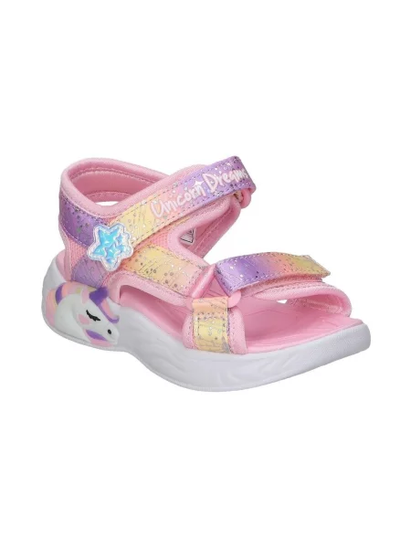 Gyerek félcipő Skechers rózsaszín